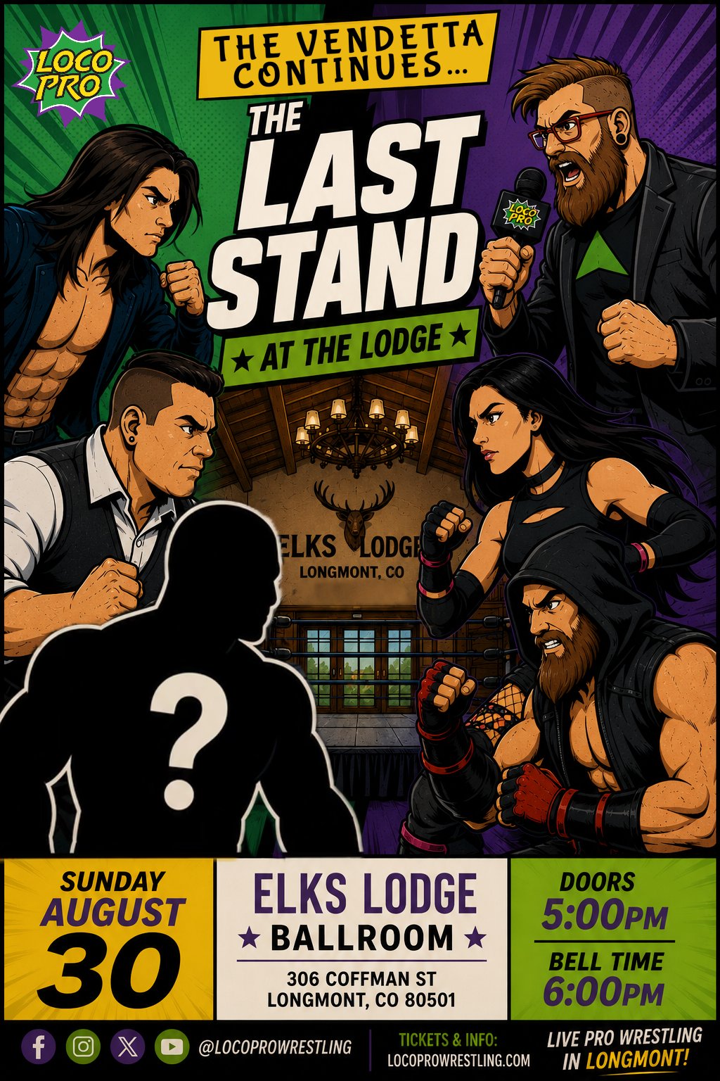 The Last Stand at the Lodge event poster